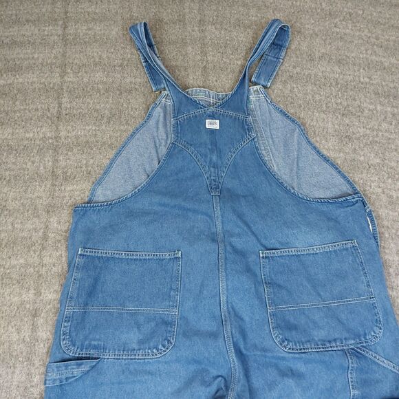 Liberty Men's Size 46x28 (52x27) Denim Bib Overalls READ - Picture 7 of 10